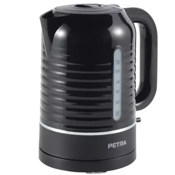 Hervidor eléctrico Petra 1,7 l 3 kW Negro