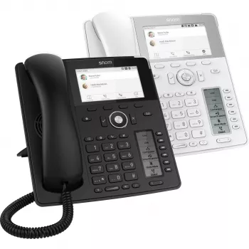 Teléfono IP Snom D785N negro 12 líneas TFT auricular con cable