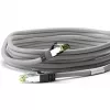 Cable de red Goobay CAT 8.1, S/FTP (PiMF), gris, 0,5 m - LSZH libre de halógenos, cobre AWG 24 (55135)
