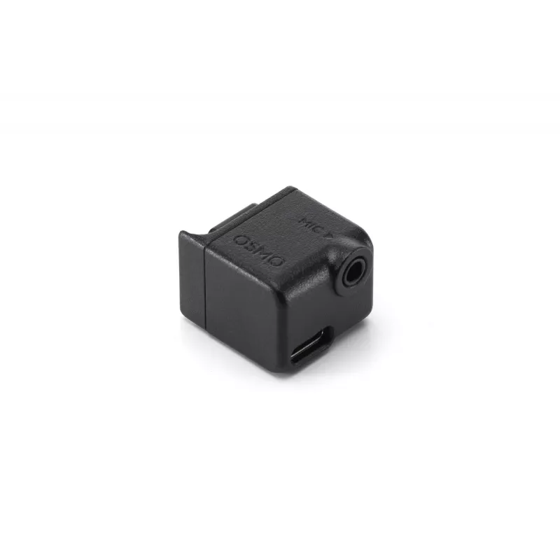 Adaptador de micrófono para cámara DJI Osmo Action, adaptador de audio de 3,5 mm
