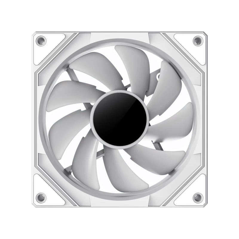 Gamemax | Ventilador de caja | FN12A-S8I | Blanco