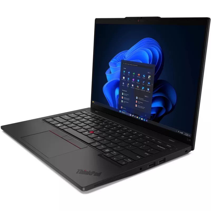 Lenovo ThinkPad L14 Gen 6 (Intel) 21S6005EGE portátil, Intel Core Ultra 5 225U, 35,6 cm (14 pulgadas) WUXGA 1920 x 1200, 32 GB DDR5-SDRAM, 512 GB SSD, Intel Graphics, Windows 11 Pro, teclado alemán, negro