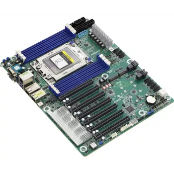Placa base ASRock ROMED8-2T ATX para AMD EPYC LGA 4094, 8× DDR4 DIMM, Octa-Channel, 2× M.2, 8× SATA III, 10GbE, 3× RJ-45