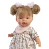 Muñeca Llorens Joelle, 38 cm muñeca llorona con rasgos realistas y cuerpo blando