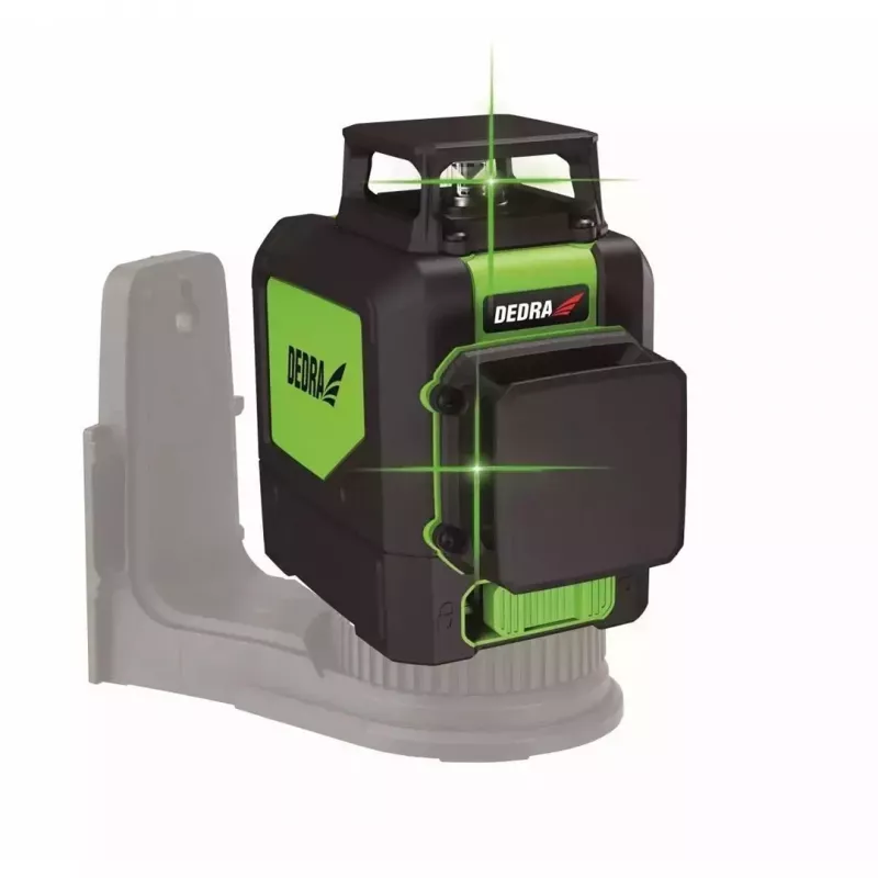 Nivel láser Dedra MC0906 2D haz verde, alcance 20 m