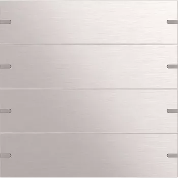 Gira set de teclas 4fach pulsador 4 TS4 alu 502417 (502417)