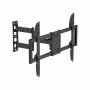 Soporte de pared para TV con movimiento completo GEMBIRD WM-90ST-01 para televisores de 37–90 inch, máx. 50 kg, VESA hasta 600x400, giro 90°, inclinación -5–15°