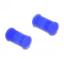 DeLOCK 60672 Cubierta antipolvo DL4, silicona, 2 piezas, azul, 10 uds.