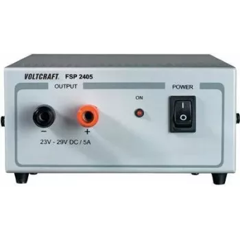 Fuente de alimentación de laboratorio Voltcraft, tensión fija FSP 2405 24 - 29 V/DC 5 - 5 A 145 W 1 x (FSP 2405)