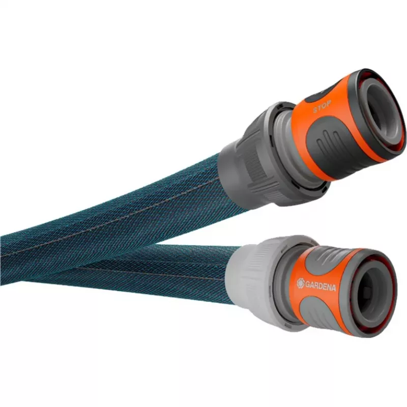Gardena Liano Xtreme manguera textil de 3/4 de pulgada, 25 m, set (18482-20)