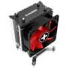 Xilence I402 Disipador de CPU 9,2 cm Negro, Rojo, Plata