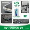Funda para móvil 4smarts 360° Starter Set Transparente 11,9 cm (4,7