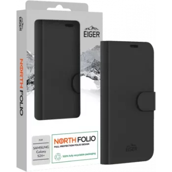 Eiger North Funda tipo folio Galaxy S26+ negro
