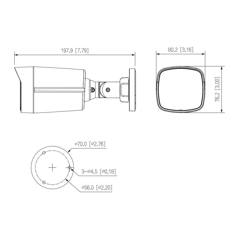 CÁMARA IP DAHUA IPC-HFW1239TL1-A-IL-0280B