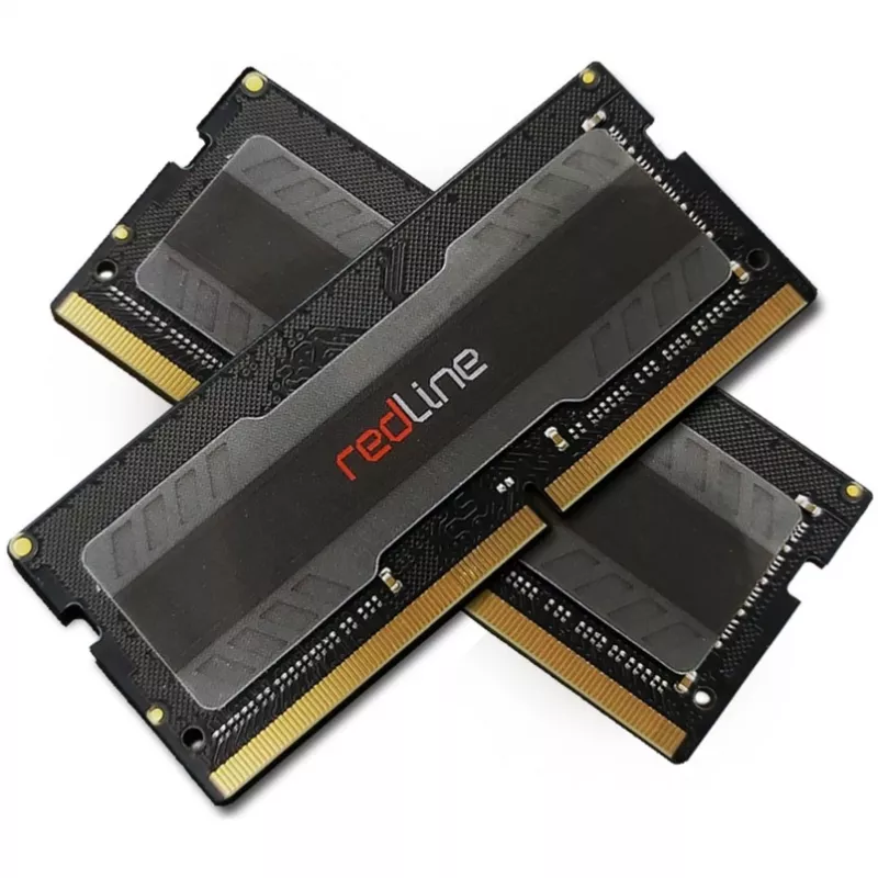 64GB Mushkin SO-DIMM 3200 (2x 32 GB) kit dual (negro, MRA4S320NNNF32GX2, Redline)
