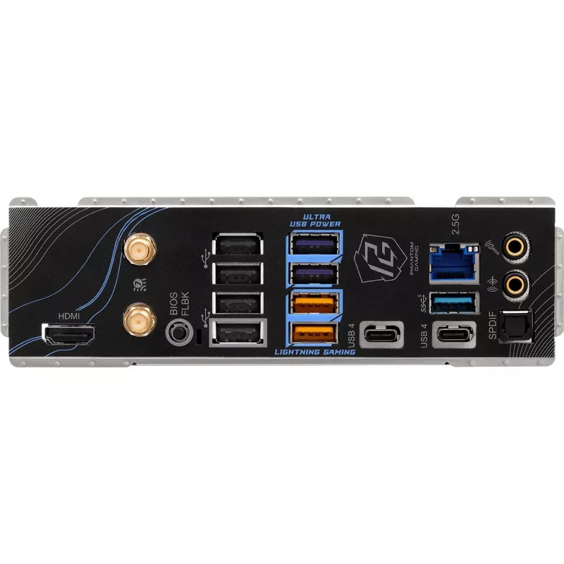 Placa base ASRock X870 Riptide WiFi — ATX, AMD X870, Socket AM5, DDR5, 4 DIMM, 256 GB, Wi-Fi 7, 2,5GbE
