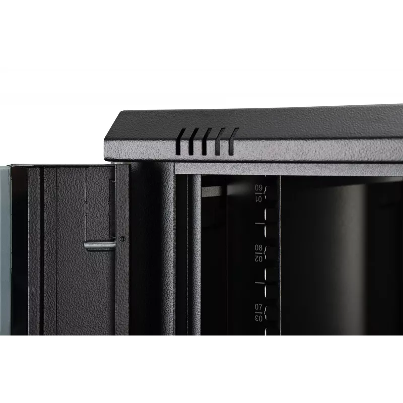 Armario de red de pared DIGITUS Dynamic-N 9HE 19 pulgadas 600x600 mm, IP20, cerradura con llave, sin montar