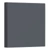 Interruptor de pared inteligente AQARA H1 EU (sin neutro, unipolar) (WS-EUK01-G), gris - interruptor de pared Zigbee con relé