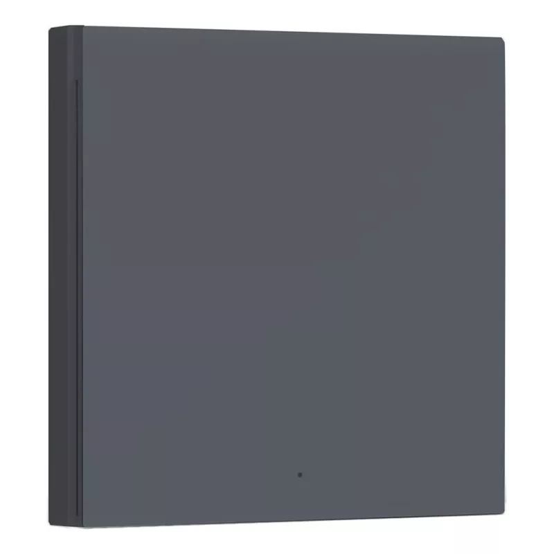 Interruptor de pared inteligente AQARA H1 EU (sin neutro, unipolar) (WS-EUK01-G), gris - interruptor de pared Zigbee con relé