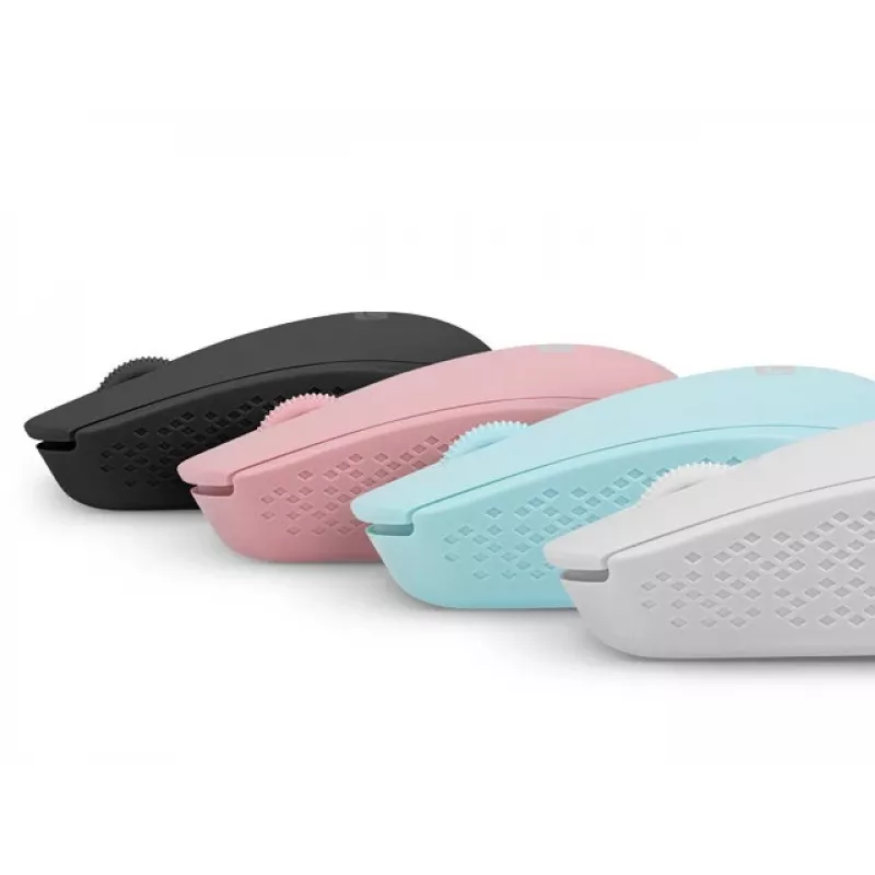 Ratón inalámbrico NATEC Stork 1600DPI óptico blanco