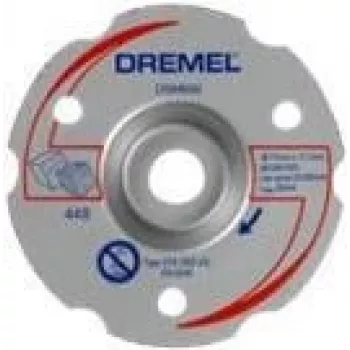 Disco de corte Dremel 2615S600JB 77 mm — accesorio de corte Dremel para herramientas rotativas