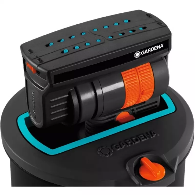 Aspersor emergente Gardena OS 140 negro
