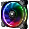 Ventilador para radiador Thermaltake Riing Plus 14 LED RGB TT Premium Edition CL-F056-PL14SW-A, 140 mm, pack de 3 con controlador, negro