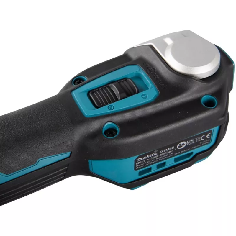 Makita DTM52ZJX2 18V LXT multiherramienta inalámbrica, sin escobillas, sin batería