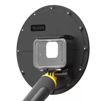 Carcasa con puerto domo submarino Telesin para GoPro Hero 9 (modelo GP-DMP-T09)