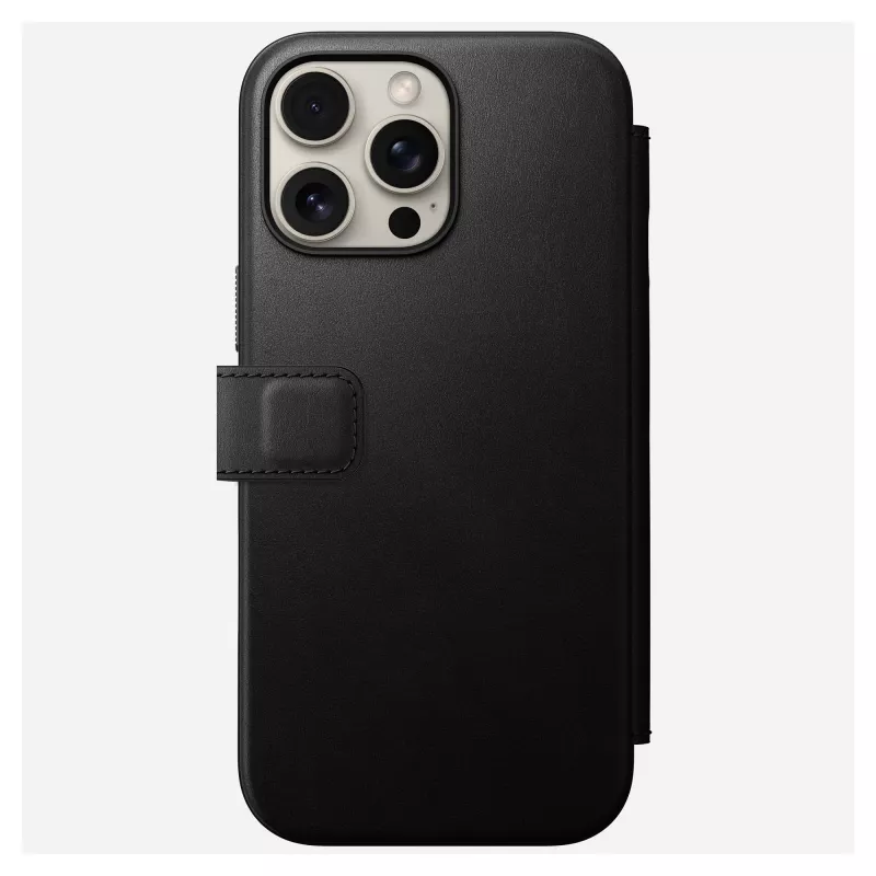 Funda tipo folio para móvil Nomad NM01675785 para móviles Apple, compatible con hasta 17,5 cm (6,9