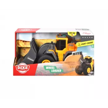 Dickie Toys pala cargadora Volvo con luz y sonido (203723006)
