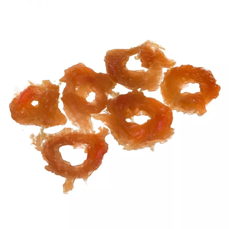 PETITTO Anillos blandos de pato snack para perros, 500 g