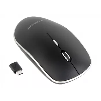 Ratón óptico inalámbrico con receptor USB-C
