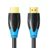 Cable HDMI Vention AACBN 15 m, HDMI Type-A a Type-A, HDMI 2.0, 18 Gbit/s, ARC, contactos dorados, negro