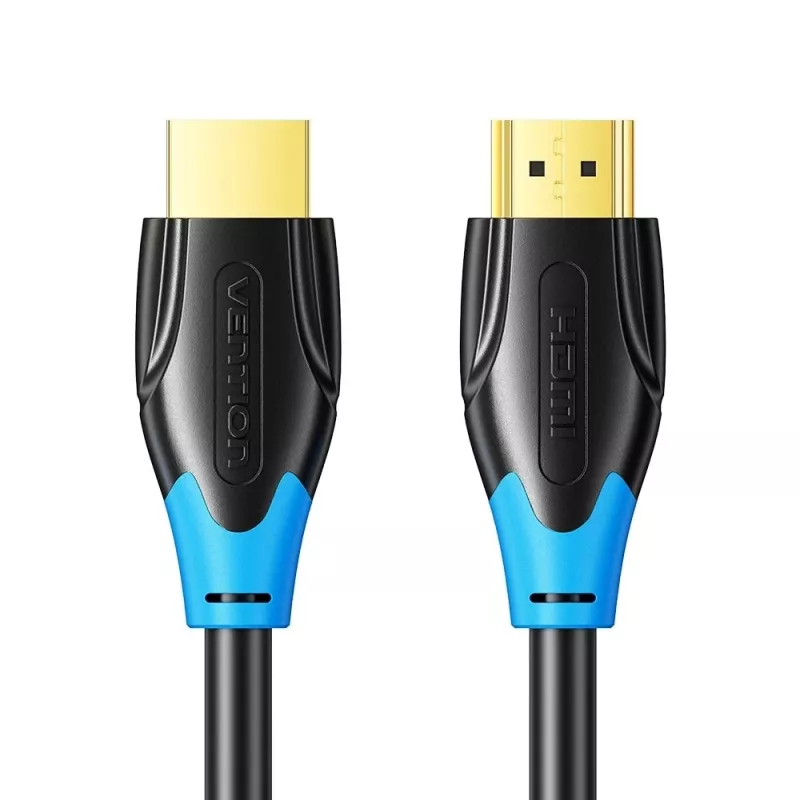 Cable HDMI Vention AACBN 15 m, HDMI Type-A a Type-A, HDMI 2.0, 18 Gbit/s, ARC, contactos dorados, negro
