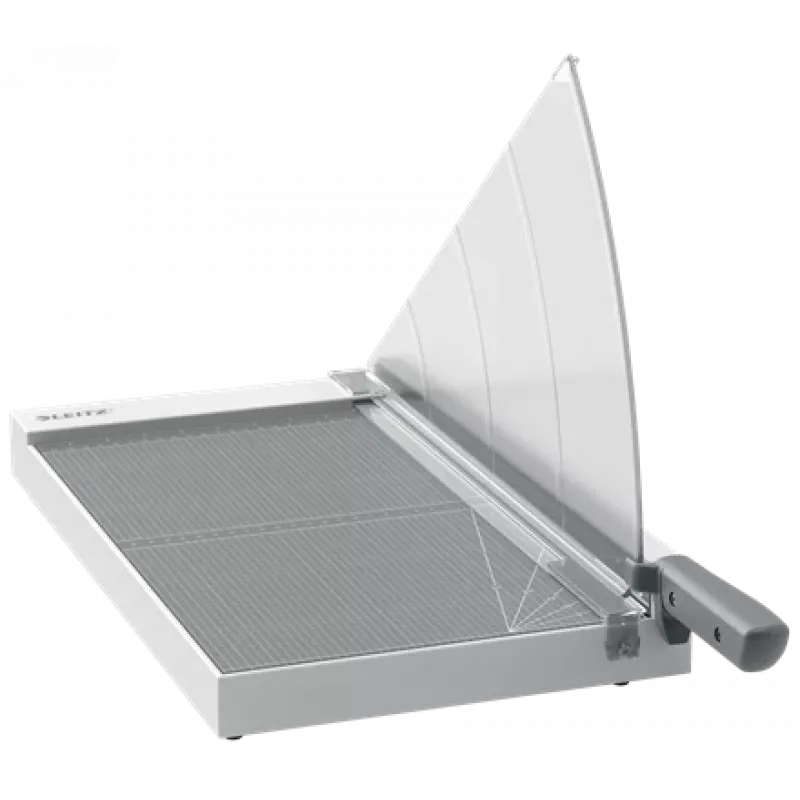 Cortapapeles Leitz Precision Home Office A3, 10 hojas, prensa manual, acero inoxidable, A3, 80 g/m², acero