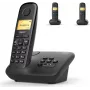 Teléfono DECT analógico Gigaset A270A identificación de llamadas auricular inalámbrico negro