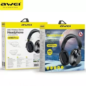 Auriculares Awei A997 Pro ANC Bluetooth on-ear