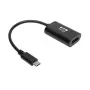 Tripp Eaton Tripp Lite Series Adaptador convertidor de vídeo USB-C a DisplayPort 4K x 2K @ 60Hz, Negro, USB Type-C a DP, USB-C, USB Type-C 6 pulgadas