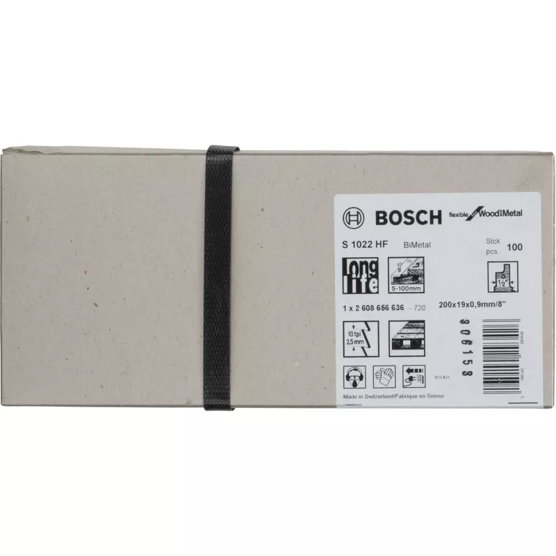 Hoja de sierra sable S1022HF 100 uds.