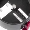 Picadora manual JATA HMAQ4508 negra rosa cuchilla de acero inoxidable