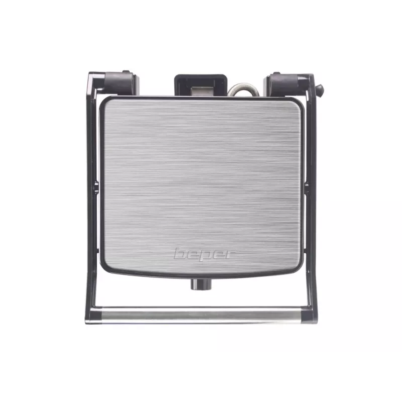Tostadora eléctrica Beper P101TOS502 — tostadora de acero inoxidable para 2 rebanadas, diseño compacto
