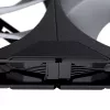 Ventilador de caja PHANTEKS M25 Gen2 PWM D-RGB de 120mm, negro, 3-Pin