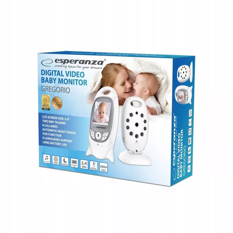Videovigilancia para bebés ESPERANZA EHM001 – LCD de 2