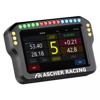 Panel de instrumentos para volante Ascher Racing 4