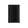 Armario de instalación de pared Lanberg 19'' 22U 600x600mm negro (puerta de cristal)