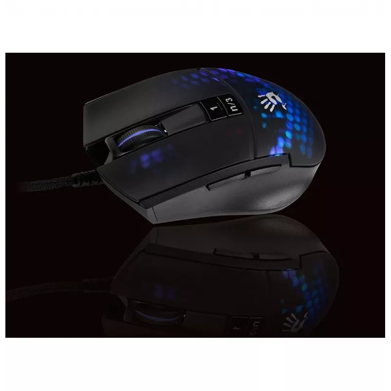 Ratón A4Tech BLOODY A4TMYS47113 L65 MAX RGB Honeycomb (Activado) USB Type-A óptico 12 000 DPI