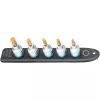 Juego de vasos hexagonales Hazet 986K-SR/5, 5 piezas, medidas 5–10 mm