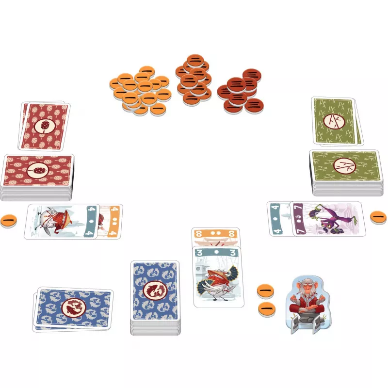 Meister Makatsu, juego de cartas