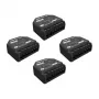 Shelly 2PM Gen3 controlador WLAN-Bluetooth – set de 4, medidor de potencia de dos canales